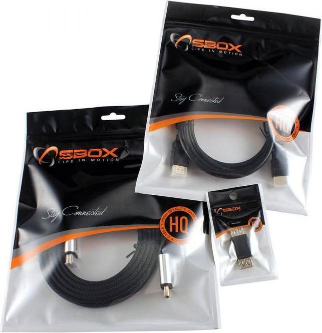 Immagine prodotto Sbox HDMI-MICRO HDMI 1,4 M/M 2M (2 m, HDMI, 1.4)