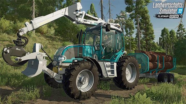 Immagine prodotto Giants Software Farming Simulator 22 - Edizione Platinum (PS5, DE)