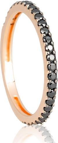 Image du produit Breuning BAGUE - BRILLANT NOIR 0,42 Ct. (56, Or 585/14 K)