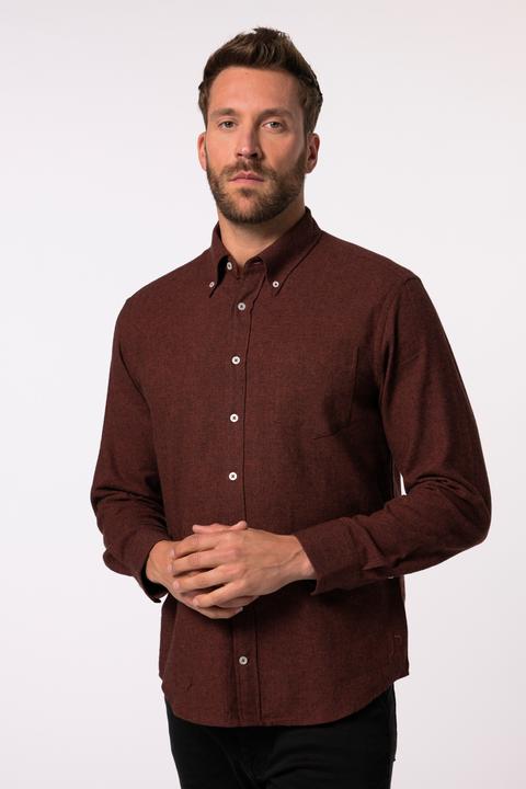 Produktbild JP1880 JP 1880 Flanellhemd, Langarm, Buttondown-Kragen, Modern Fit (4XL)