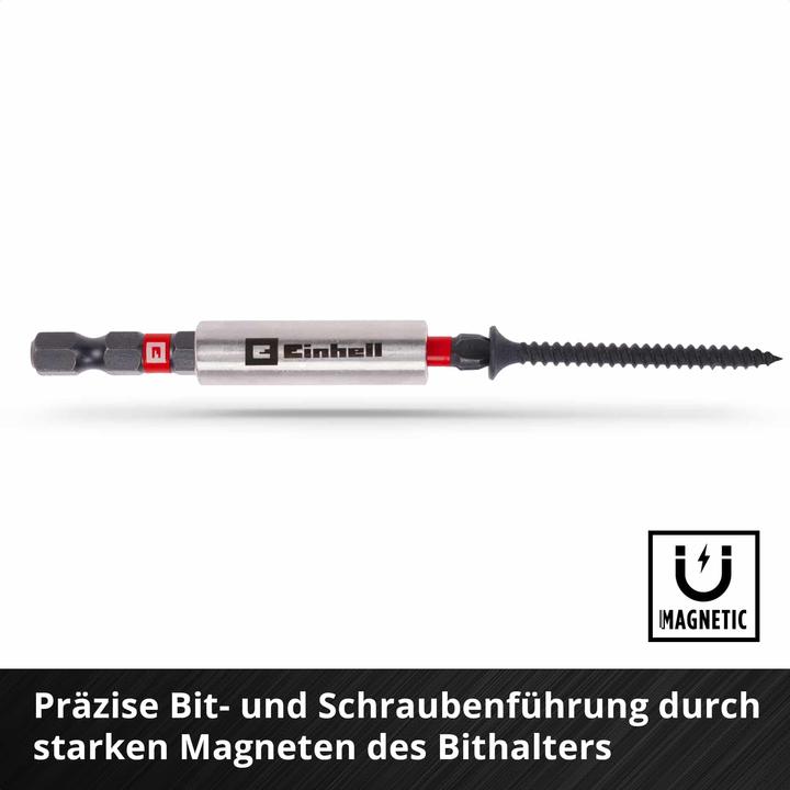 Produktbild Einhell 108753 33teilig Bohrer- und Bit-Sortiment (3-10 Millimeter)