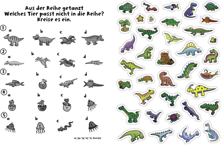 Produktbild 555 Sticker Dinosaurier