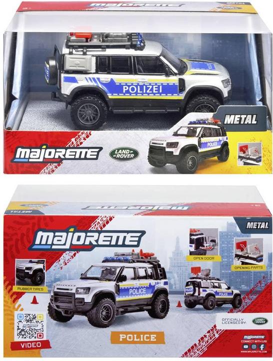 Produktbild Majorette Land Rover Police