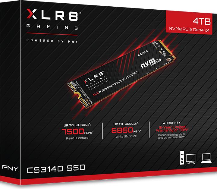 Produktbild PNY CS3140 (4000 GB, M.2 2280)