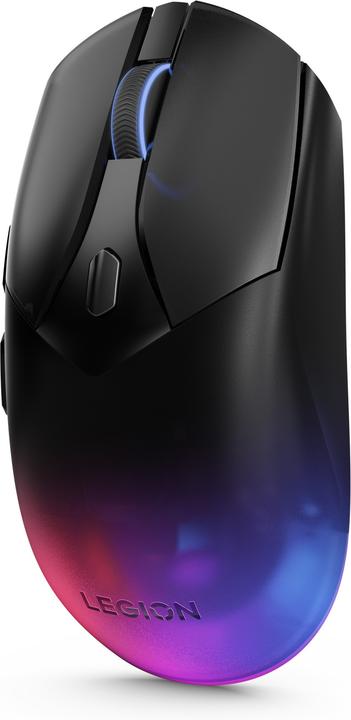 Produktbild Lenovo Legion M410 Wireless RGB Mouse - Mus - 6 knapper - Sort med RGB lys (Kabelgebunden, Kabellos)