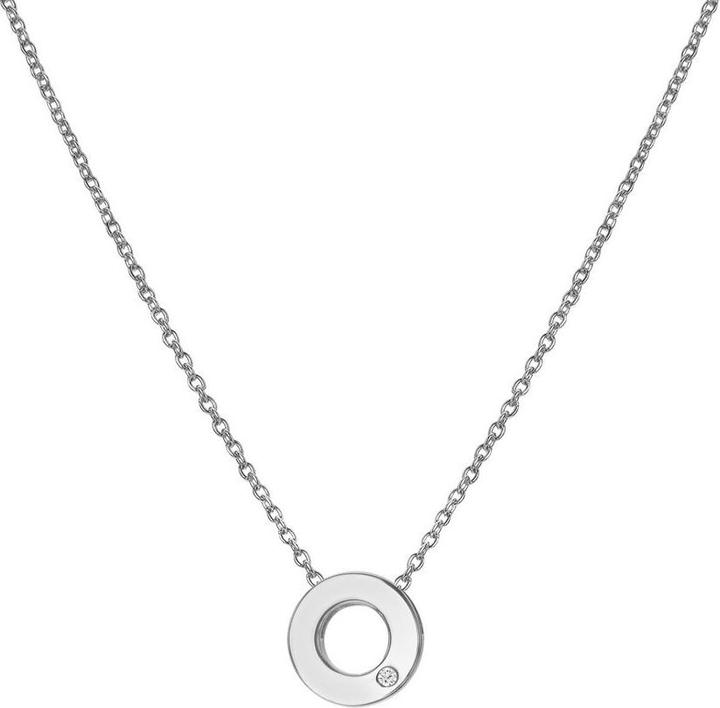 Immagine prodotto Hot Diamonds Collana minimalista in argento con diamanti Amuleti di diamanti DP892