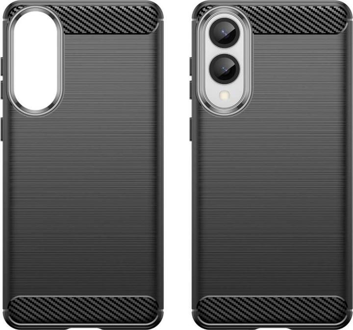 Produktbild Cover-Discount Galaxy S25 Edge - Metall Carbon Look Hülle (Samsung Galaxy S25 Edge)