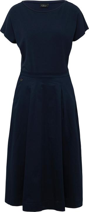 Produktbild S.Oliver Kleid Midikleid im Fabricmix mit Eingrifftaschen (36)