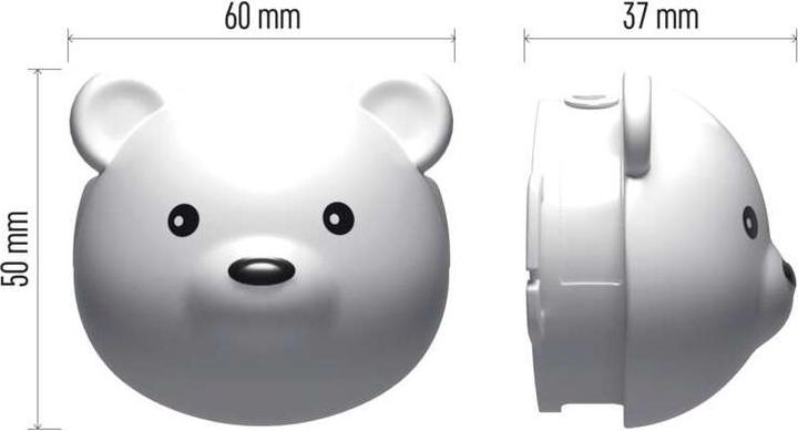 Actual product image Emos LED aufladbare Stirnlampe Bär P3543, 80 lm,Li-Pol 500 mAh (80 lm)