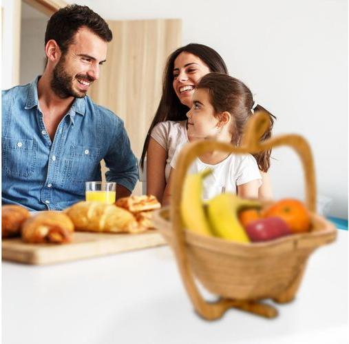 Produktbild Relaxdays Faltkorb Apfel (29.5 x 22.5 x 27 cm)