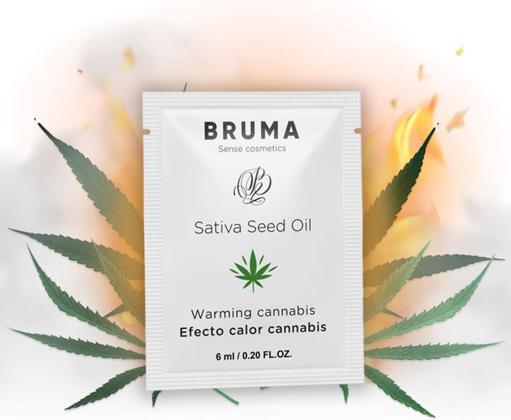 Produktbild Bruma Gel Deslizante Con Aceite De Semilla Efecto Calor Sabor Cannabis 6 ml (6 ml)
