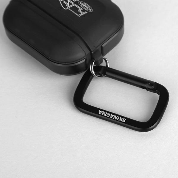 Actual product image Skinarma case Kinzoku AirPods Pro 2 smoke