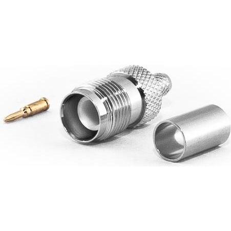 Varia RP-TNC-Buchse für RG58 Kabel, Crimp Version, Elektronikkabel + Stecker