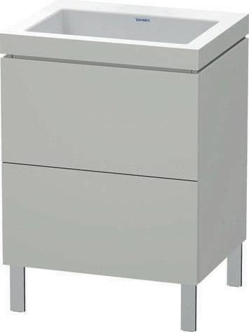 Produktbild Duravit Waschtischunterbau L-CUBE m WT Vero Air 698x600x480mm o HL bet-gr (480 mm, 600 mm)