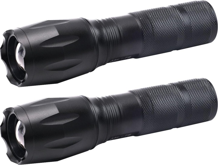 Produktbild Casativo 2er-Set LED-Taschenlampe mit Powerbank, 260 Lm, 10 Watt (3.20 cm, 260 lm)