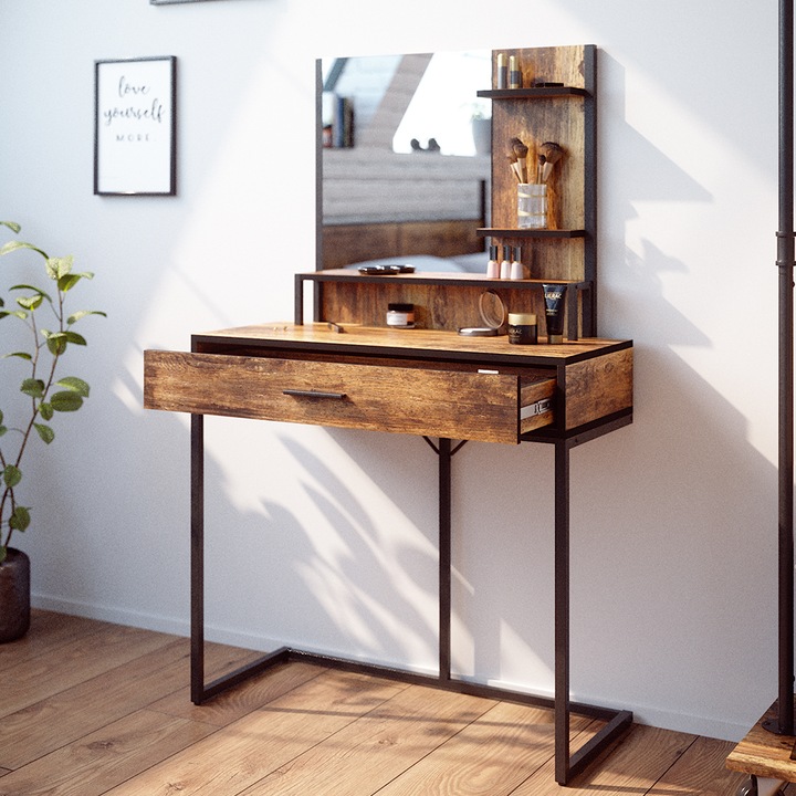 Produktbild Vicco Fyrk mit Spiegel (80 x 40 x 136 cm)