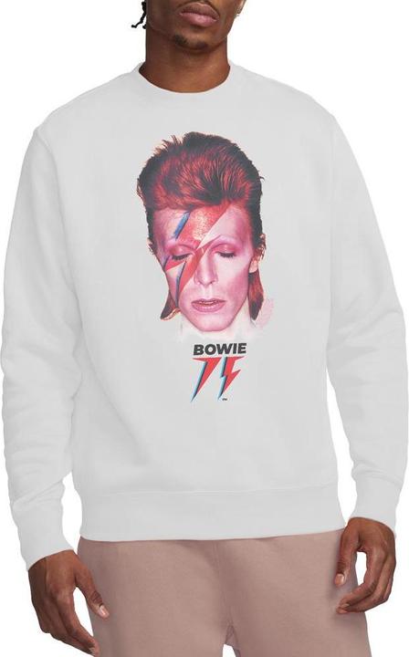 Actual product image David Bowie Unisex Adult Aladdin Sane '75 Sweatshirt (L)