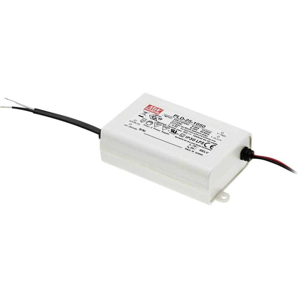 MeanWell, Zubehör Beleuchtung, PLD-25-350 LED-Treiber Konstan