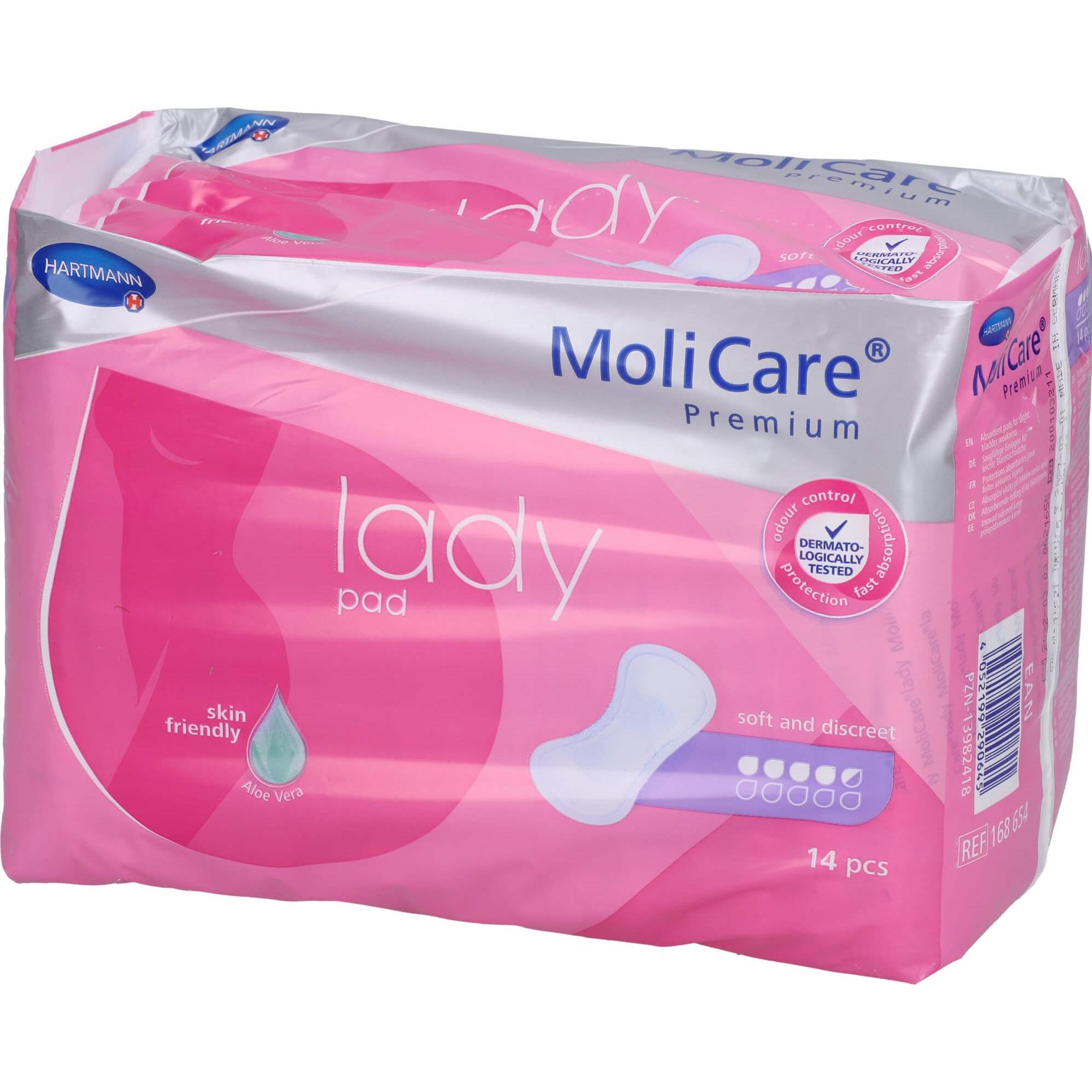 Thumbnail - MoliCare, Inkontinenzhygiene, Lady Pad 4.5 Inkontinenz Einlage (14 x, XL, Large)