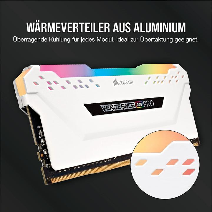 Produktbild Corsair Vengeance RGB Pro (2 x 32GB, 3600 MHz, DDR4-RAM, DIMM)