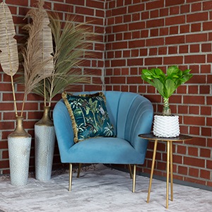 Actual product image Flowerbox Hawaiian vulcan palm - height ca. 40 cm, pot-Ø 12 cm - Brighamia (40 cm)