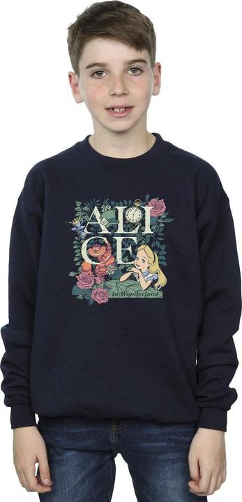 Produktbild Disney Jungen Alice im Wunderland Laubgarten Sweatshirt (116)