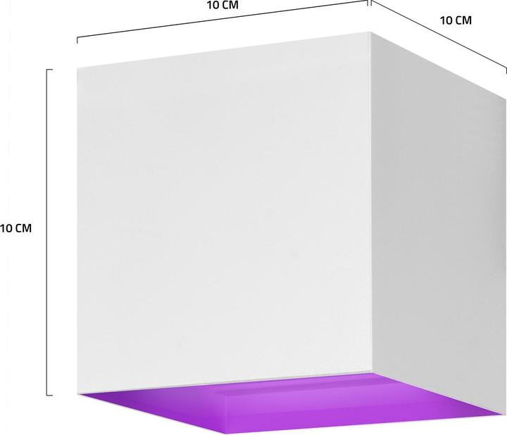 Hombli Lampada da parete intelligente per esterni V2, bianco (600 lm, IP54)