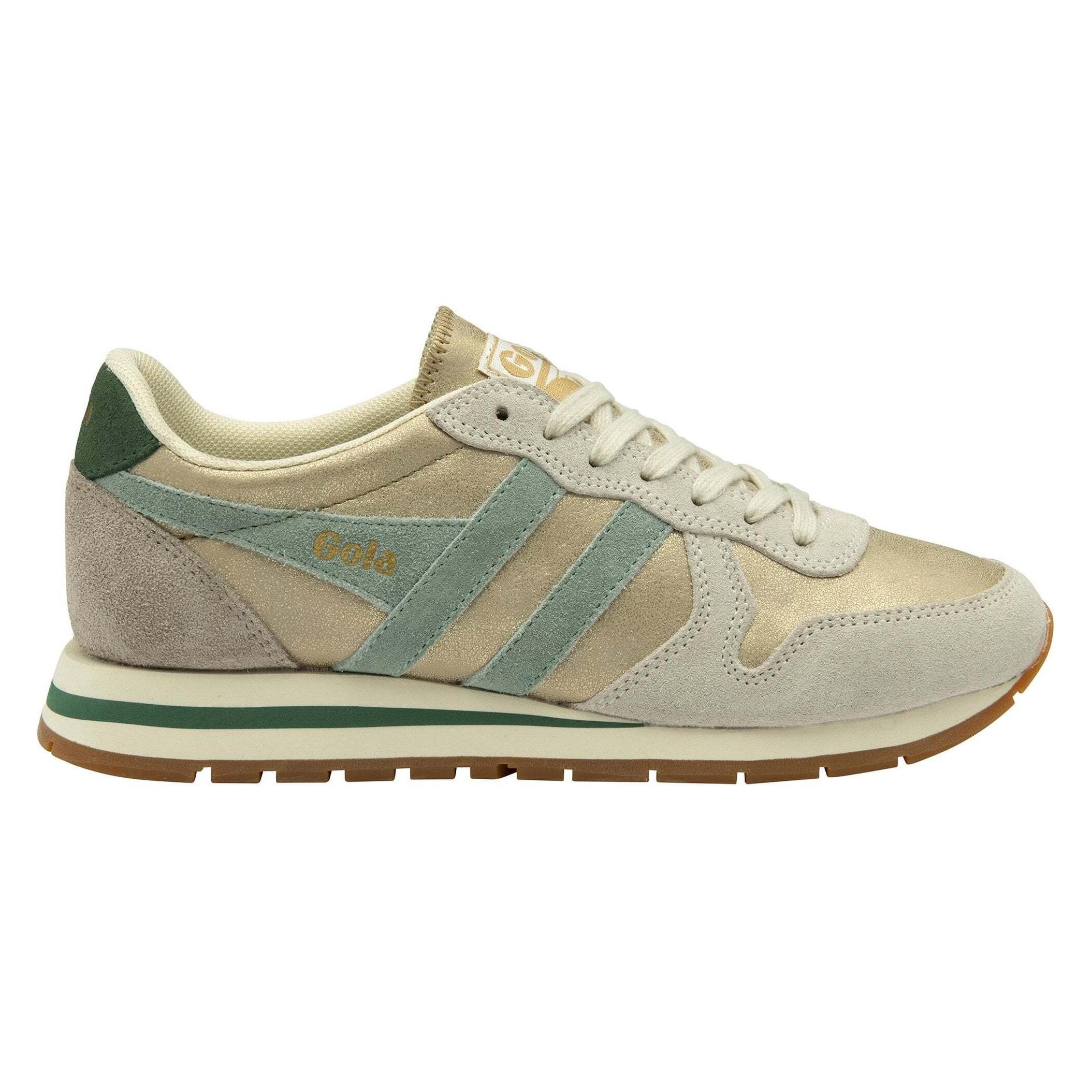 Gola, Damen, Sneakers, Daytona Blaze, Grün, Gold, (41)
