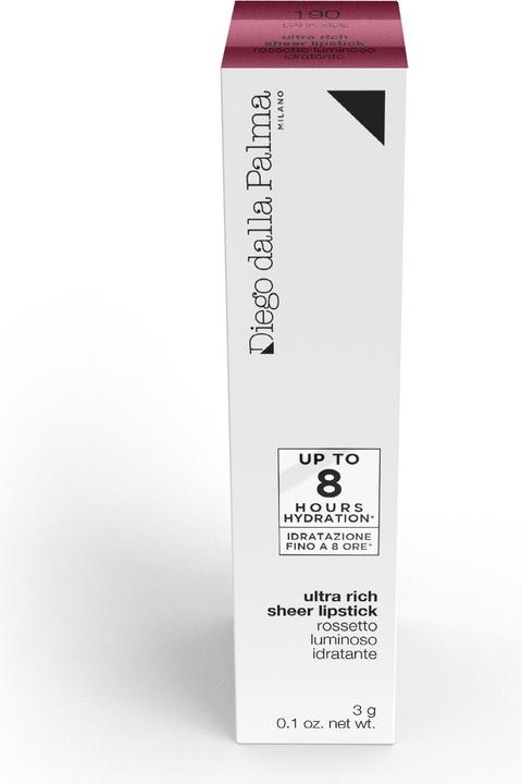 Produktbild Diego dalla Palma Ultra Rich Sheer Lipstick 90 (189 - Dark side - Blueberry)