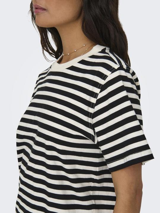 Produktbild Only Normal geschnitten Rundhals Voluminöser Armschnitt T-Shirt T-shirt (XL)