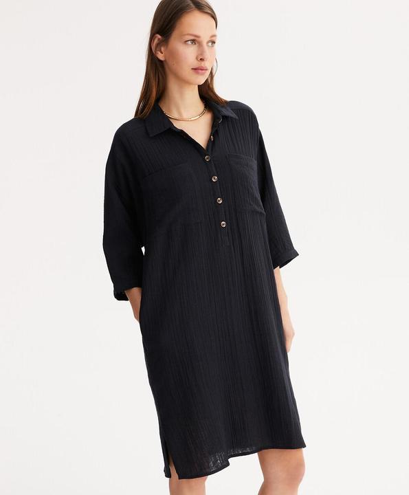 Produktbild Anne Weyburn Knielanges Kleid aus reiner Baumwolle (42)