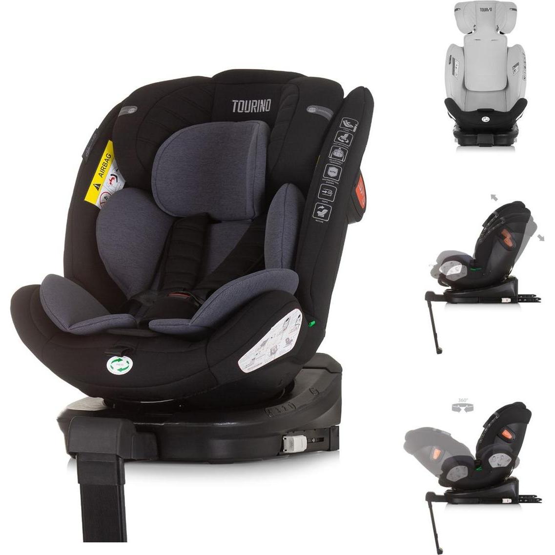 Chipolino, Kindersitz, Kindersitz Tourino i-Size (Kindersitz, Reboarder, ECE R129/i-Size Norm)