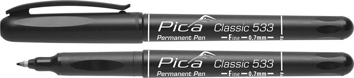 Actual product image Pica Permanent marker CLASSIC black Line width 0.7 mm Round tip (1x)