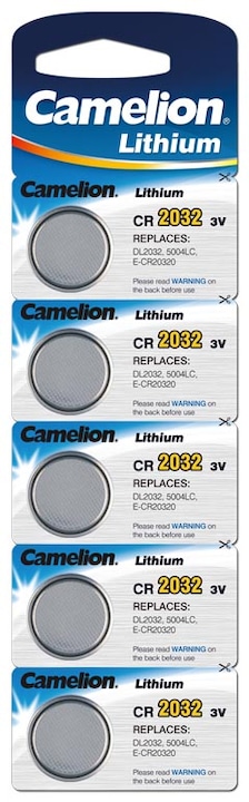 Immagine prodotto Camelion CR2032 (5 pz., CR2032, 220 mAh)