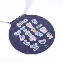 Produktbild Stitch STICH - Notebook Farben, blau