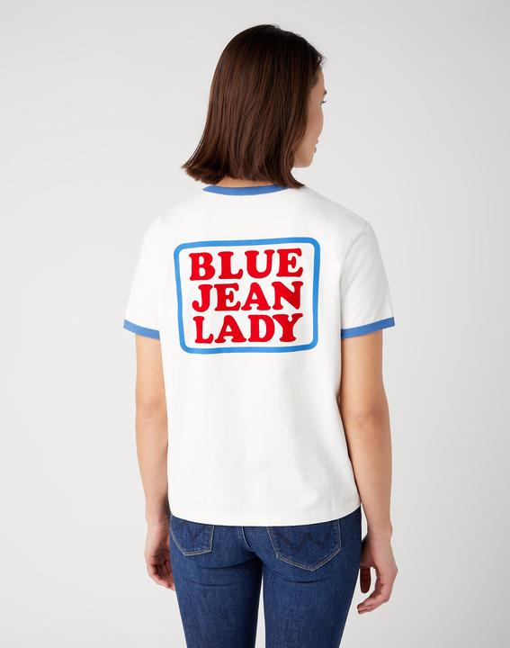 Actual product image Wrangler T-shirts Relaxed Ringer Tee (S)