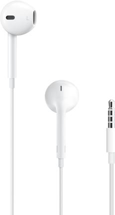 Image du produit Apple EarPods avec télécommande et micro (jack 3,5 mm) (Pas de réduction du bruit, Filaire)