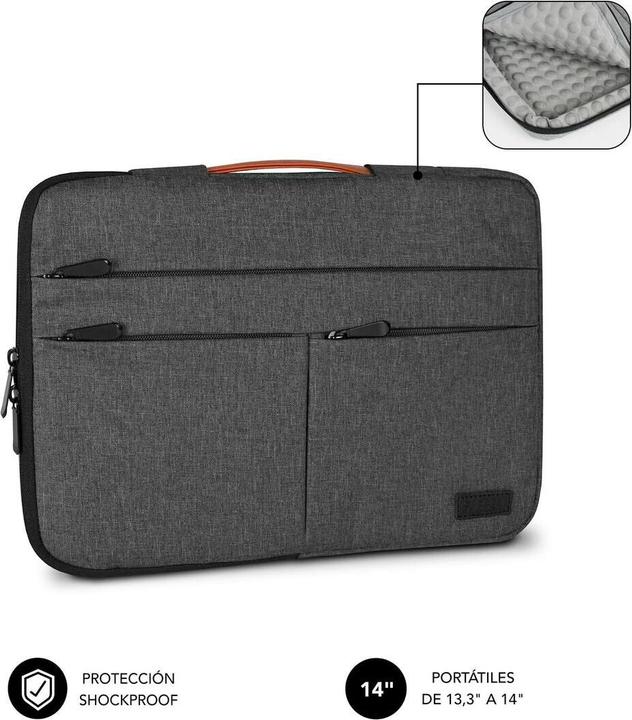 Immagine prodotto Subblim FUNDA PORTATIL AIR PADDING 360 SLEEVE 15,6" ROSA (15.60", Universale)