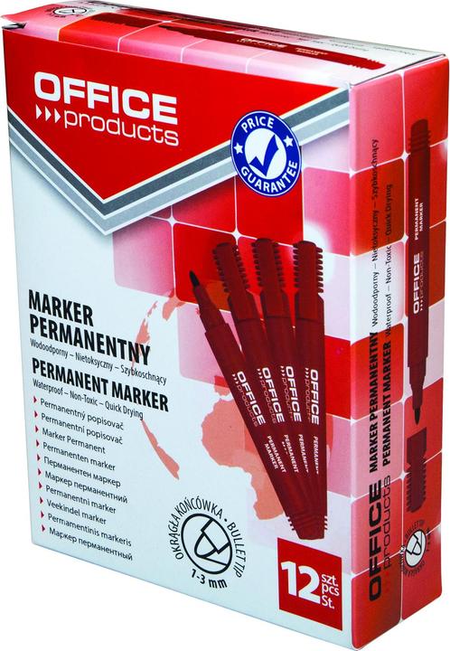 Image du produit Office Products Marqueur, permanent, rond, 1-3mm (trait), vert