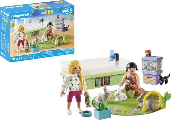 Produktbild Playmobil Familie mit Hasen (71753)