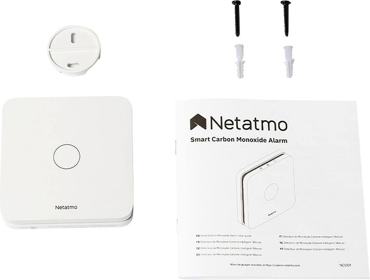 Produktbild Netatmo Kohlenmonoxidmelder (EU-Version)