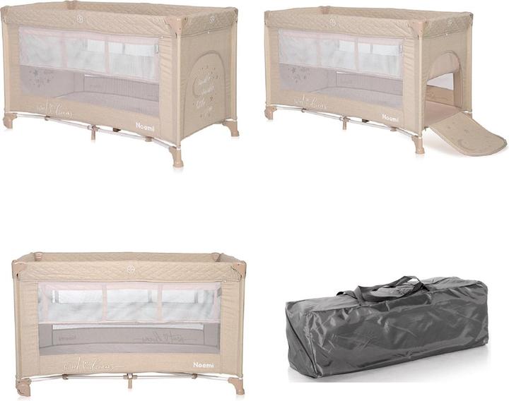Actual product image Lorelli Travel cot Noemi 2 levels (60 x 120 cm)