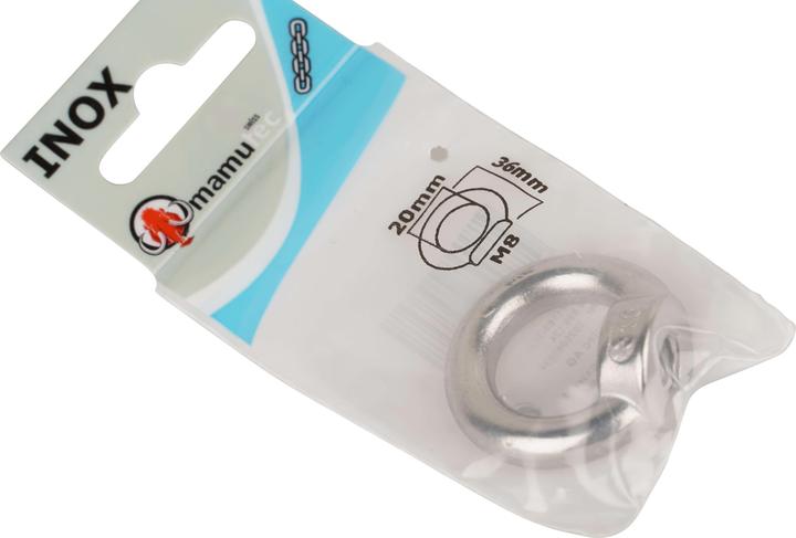 Actual product image Mamutec Stainless steel ring nut M8