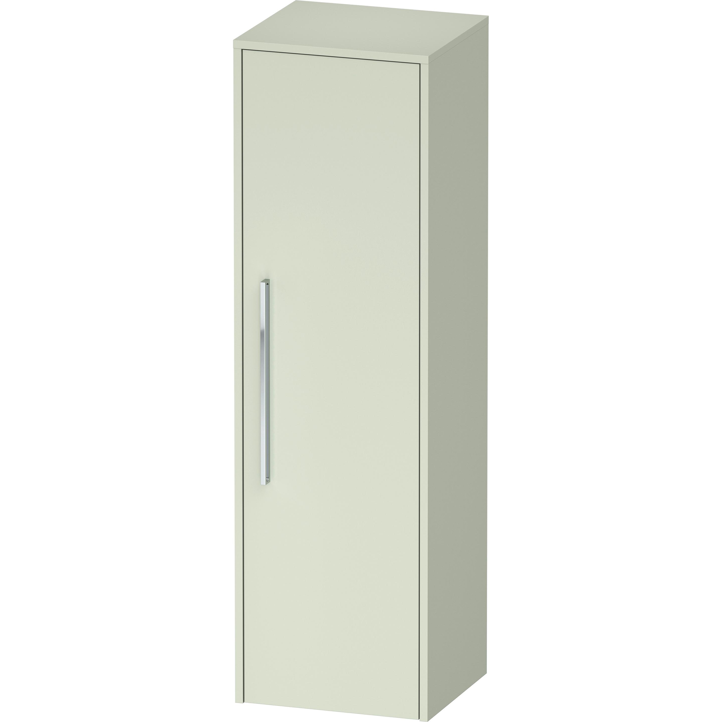 Duravit, Badezimmerschrank, D-Code Halbhochschrank, 1 Tür mit Anschlag rechts, 400x360x1320mm, mit Griff