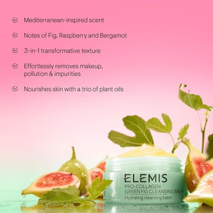 Actual product image Elemis Pro-Collagen Cleansing Balm 3in1 Melting Facial Cleanser with 9 Nourishing Essential Oils 100 (Cleansing Balms, 100 ml)