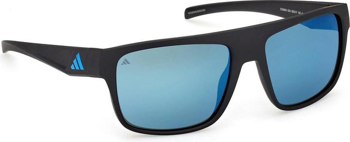 Blau, Schwarz matt