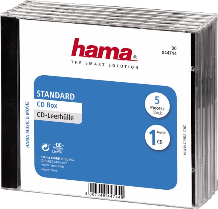 Hama 1x5 CD-Box Jewel-Case