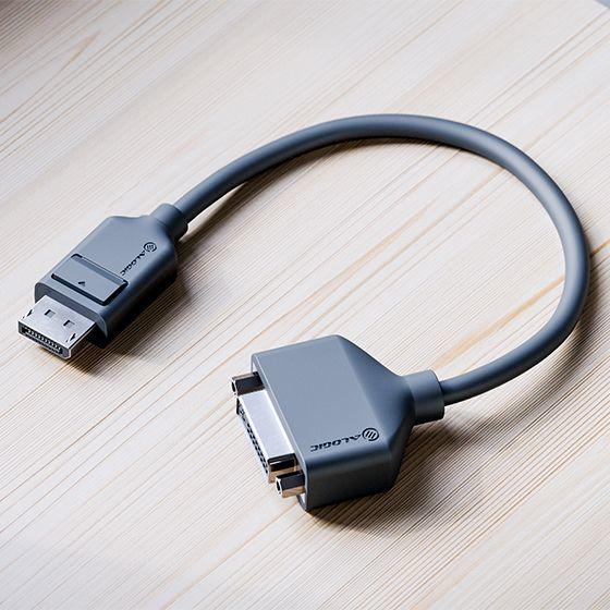 Thumbnail - Alogic Element Displayport To Dvi (DVI, 20 cm), Data + Video Adapter, Schwarz