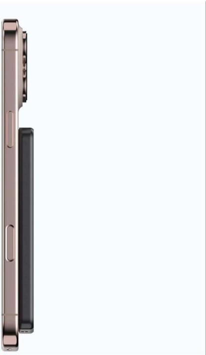 Actual product image Whitenergy Power bank X-One X-ONE Razor Magcharge Ultraslim (7,6mm) power bank compatible with MagSafe 5000mAh (5000 mAh)