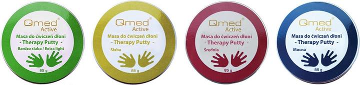 MDH Plastyczna masa do rehabilitacji dłoni i palców zielony